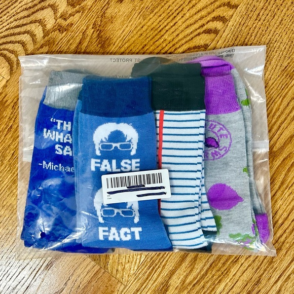 The Office Theme Sock Bundle - Picture 2 of 7
